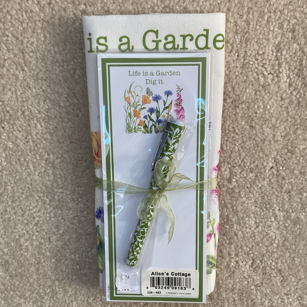 Alice’s Cottage - Life is a Garden - Dig it - 3 Piece Set